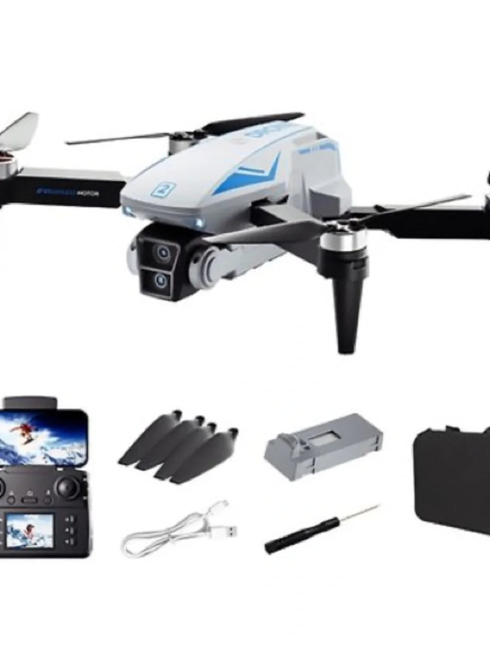 M2 Foldable Drone with Remote Controller